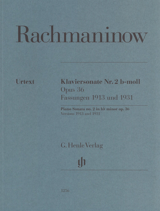 Klaviersonate Nr.2 b-moll op.36, Fassungen 1913 und 1931