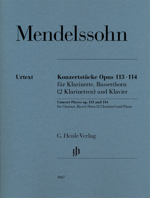 Concert Pieces Op.113 and 114