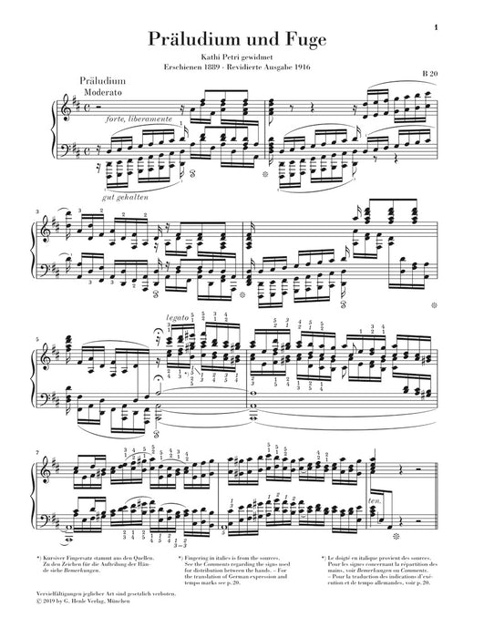 Prelude and Fugue in D major BWV532