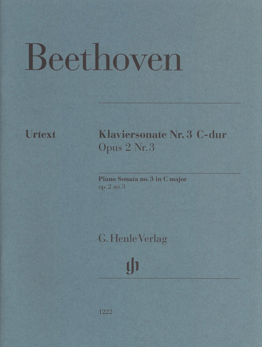 Klaviersonate Nr.3 C dur Op.2-3