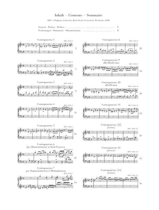 Die Kunst der Fuge BWV1080(布装丁)