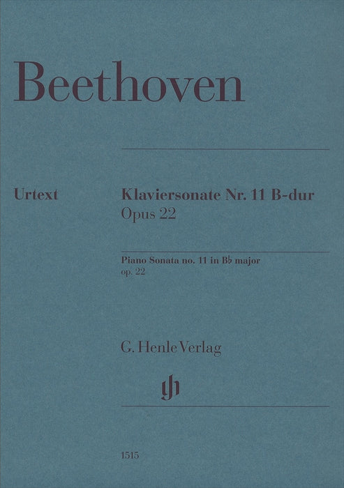 Klaviersonate Nr.11 B-dur op.22