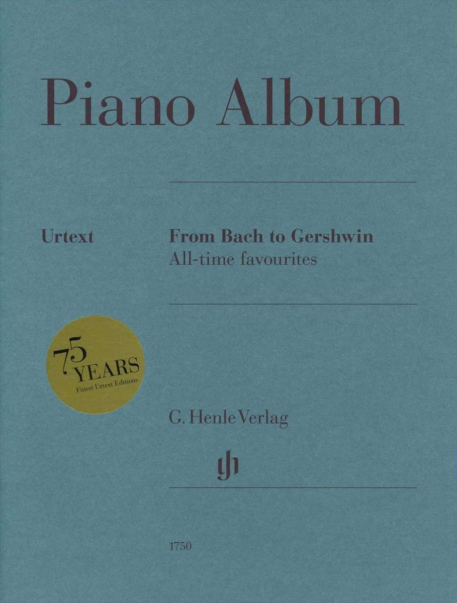 Piano Album : From Bach to Gershwin - All-time favourites - バッハからガーシュウィンまで  - ヘンレ創立75周年記念作品集 - オムニバス — 楽譜専門店 Crescendo alle