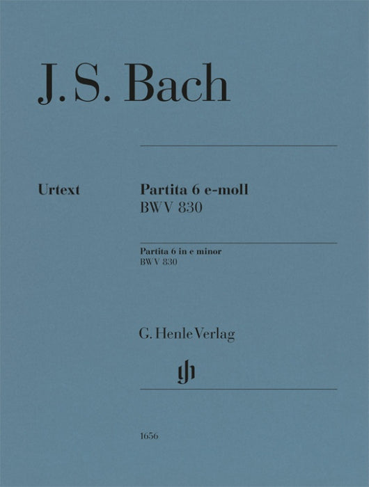 Partita No.6 e-moll BWV830