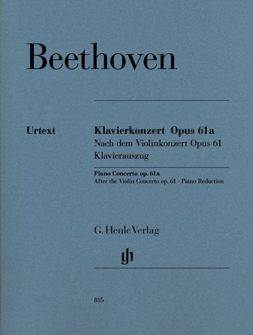 Klavierkonzert op.61a nach dem Violinkonzert op.61(PD)
