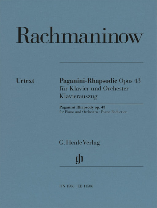 Rapsodie sur un theme de Paganini op.43 (PD)