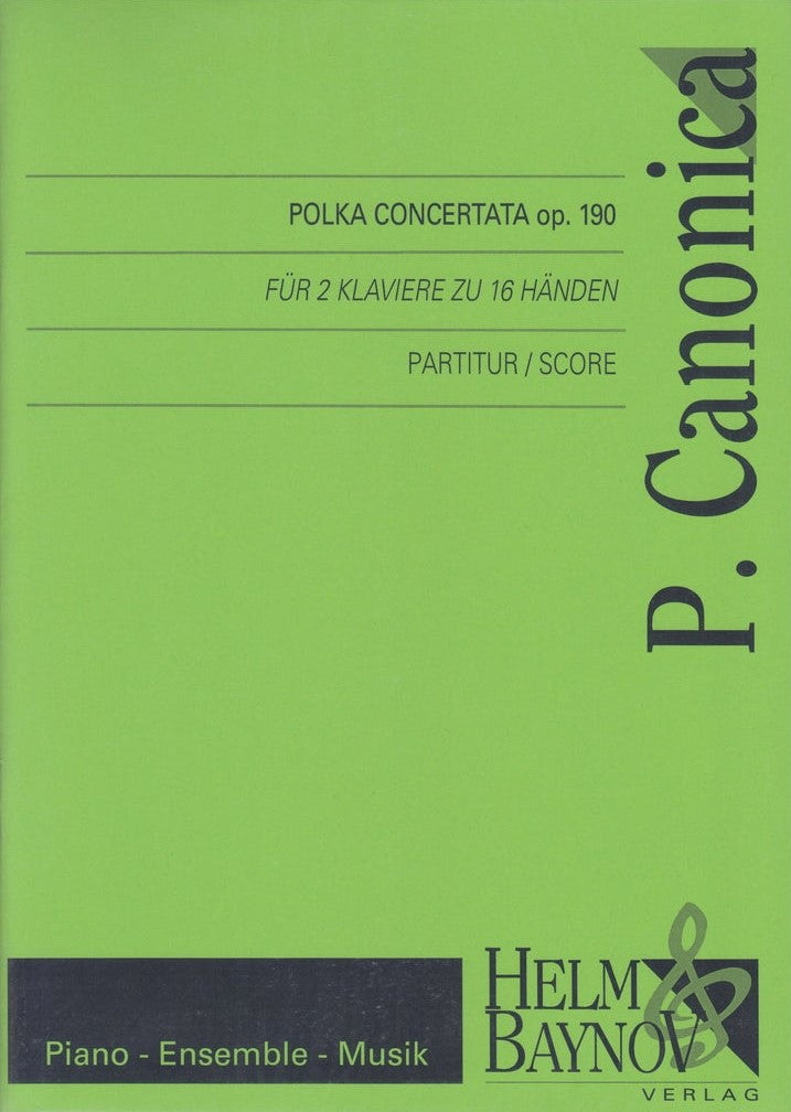 Polka Concertata Op. 190 - ポルカ・コンチェルタータ 作品190 (2台16