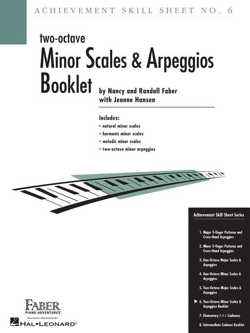 Skill Sheet No.6: Two-Octave Minor Scales & Arpeggios