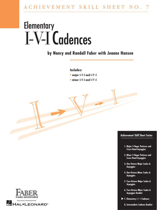 Skill Sheet No.7: I-V-I Cadences