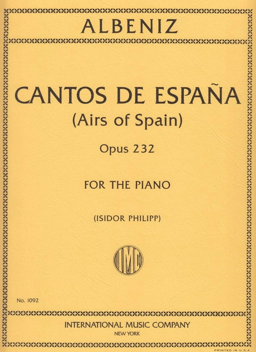 Cantos de Espana (Airs of Spain), Op.232