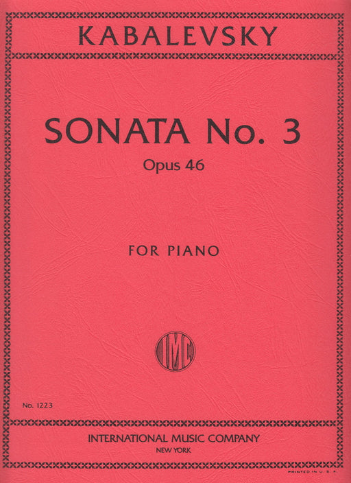 SONATA No.3 Op.46