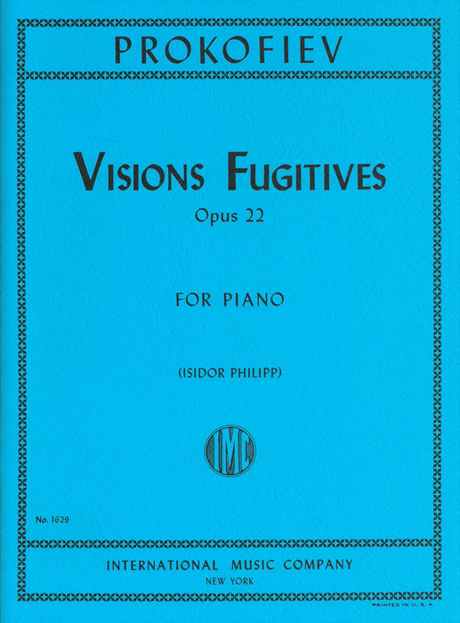 VISIONS FUGITIVES Op.22