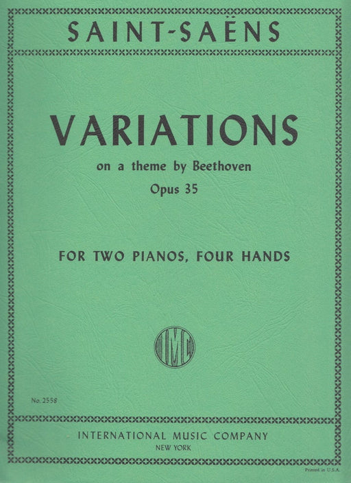 VARIATIONS on a theme by Beethoven Op.35