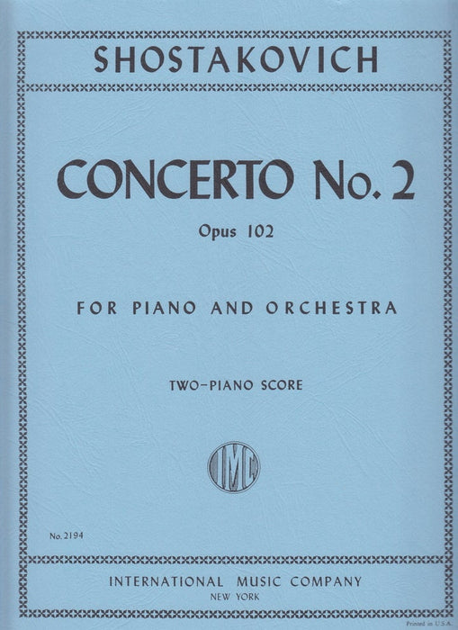 CONCERTO No.2 Op.102 for Piano & Orchestra