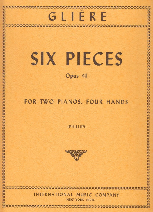6 PIECES Op.41
