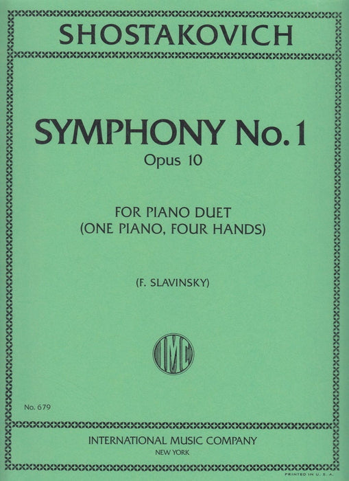 SYMPHONY No.1 Op.10 (1P4H)