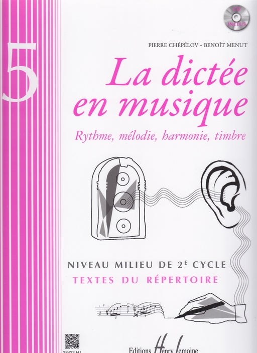 La dictee en musique 5 with CD