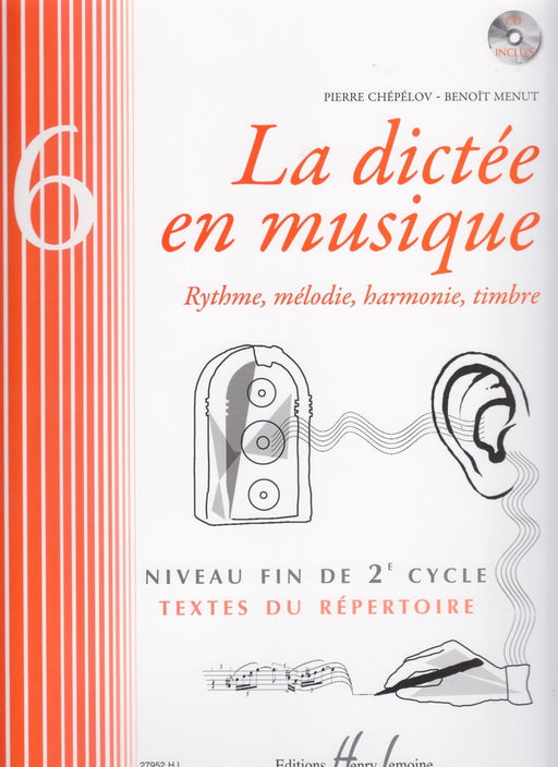 La dictee en musique 6 with CD