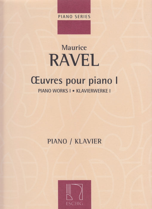 Oeuvres pour piano I