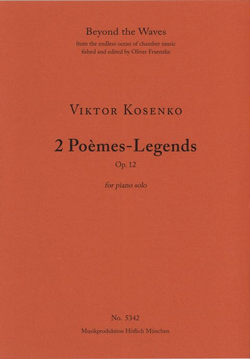 2 Poemes Legends Op.12