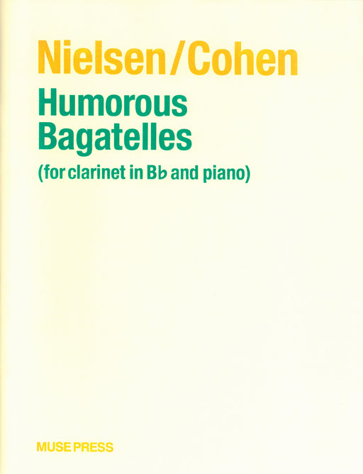 Humorous Bagatelles for clarinet in B flat and piano