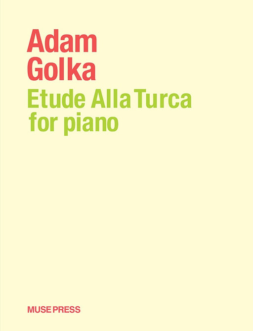 Etude Alla Turca for piano