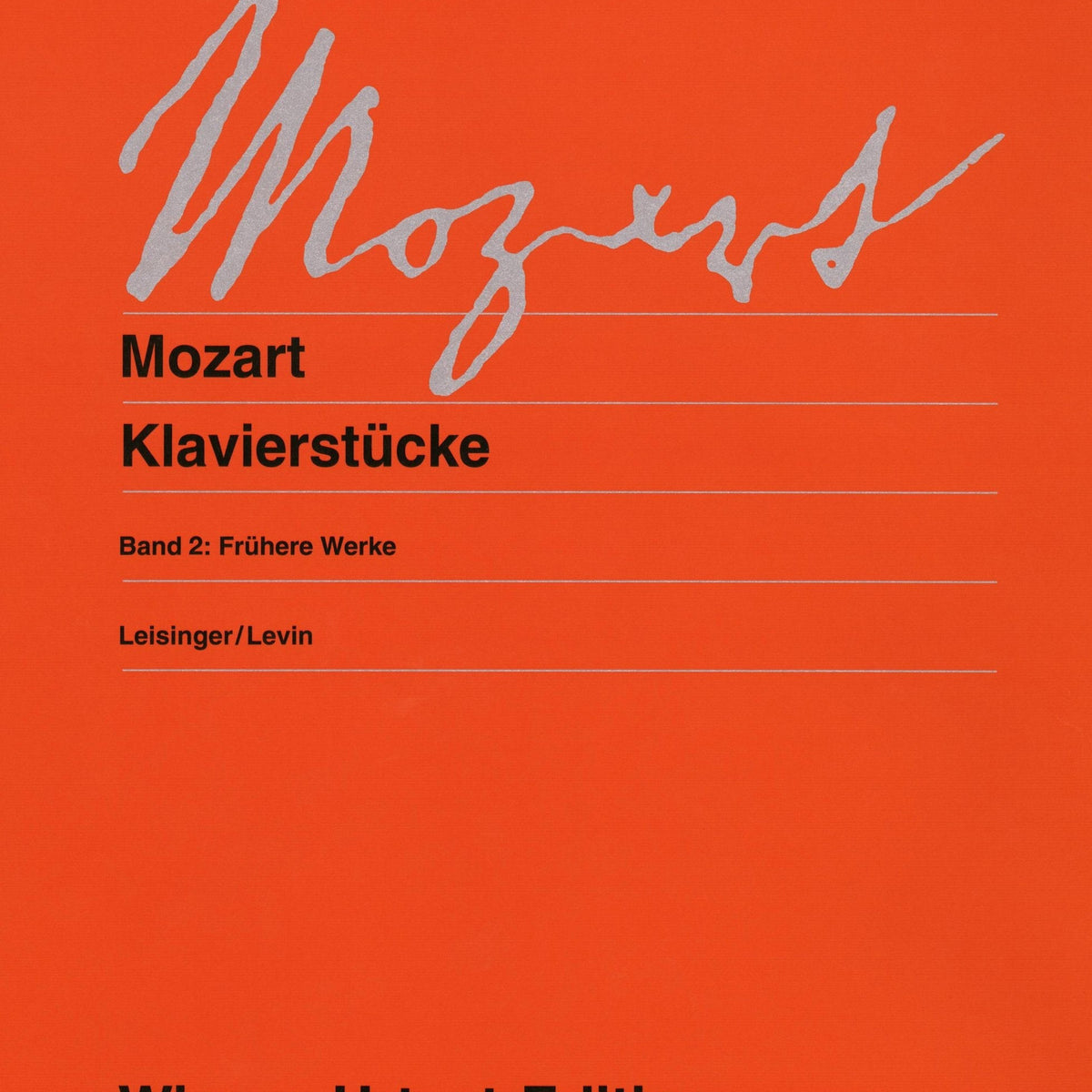 ウィーン原典版 229b ピアノ曲集 2 - モーツァルト — 楽譜専門店