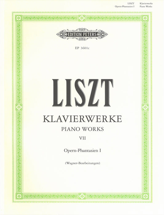 Klavierwerke Band.7 Opern-Phantasien 1 (Wagner)