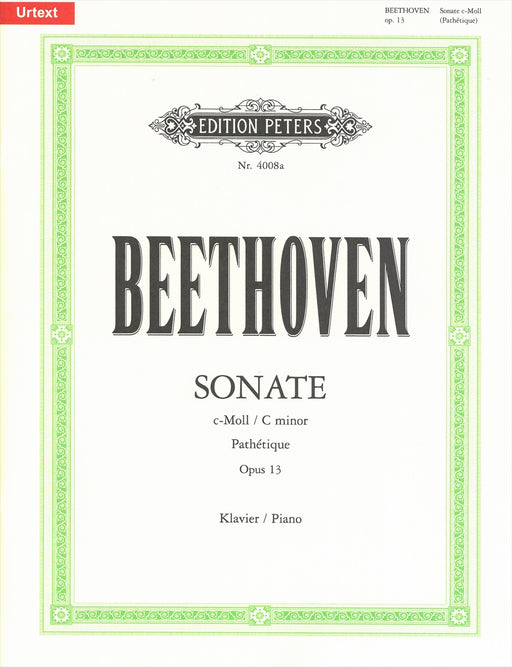Piano Sonata No.8 c-moll Op.13 [Grande Sonate Pathetique] URTEXT