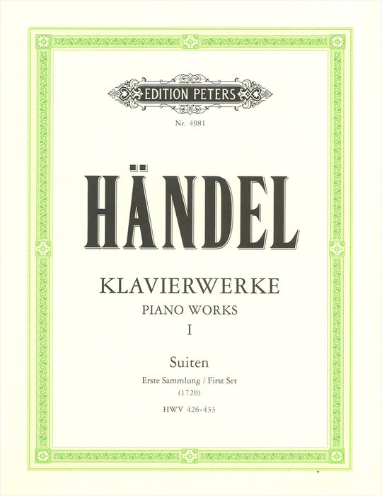Klavierwerke Band 1 Suiten(1720)
