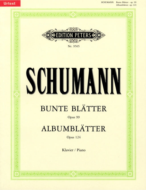 Bunte Blatter Op.99 / Albumblatter Op.124