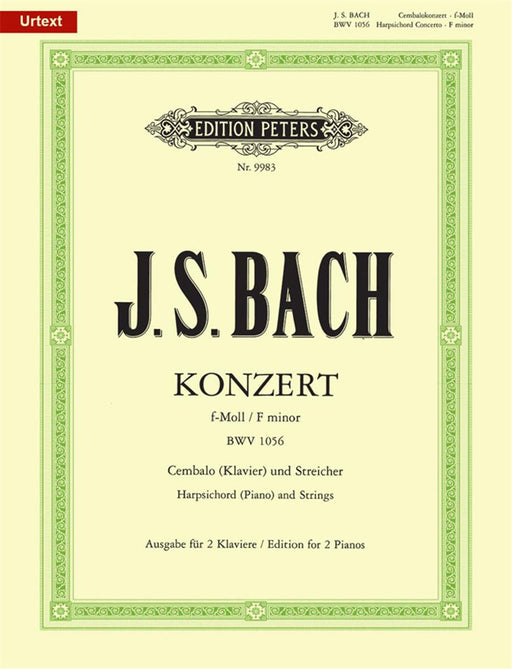 Konzert f-moll BWV1056（2P4H)