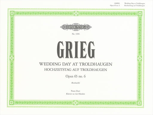 Wedding Day at Troldhaugen Op.65-6 (1P4H)