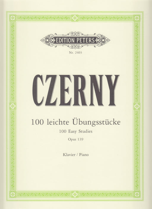 100 leighte Ubungsstucke Op.139