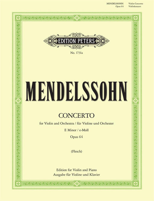Concerto for Violin and Orchestra E Minor Op.64