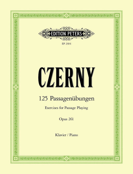 125 Exercises for Passage Playing op.261