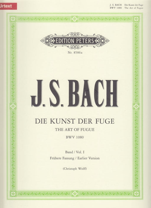 Die Kunst der Fuge BWV 1080(Earlier Version)
