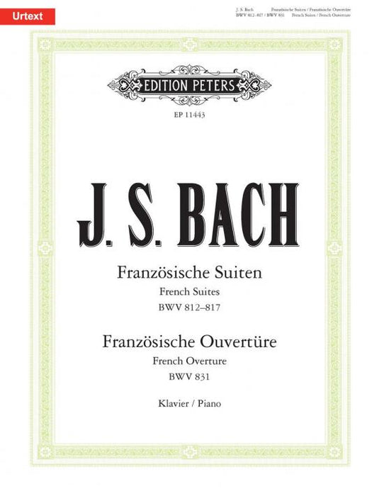 Franzosische Suiten BWV812-817 ＆ Franzosische Ouverture BWV 831