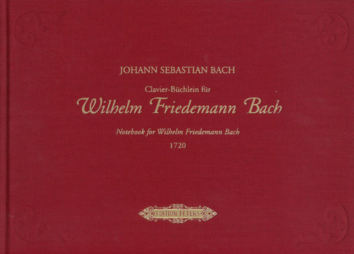 Clavier-Buchlein fur Wilhelm Friedemann Bach 1720 (布装)