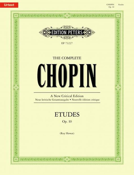 Etudes Op.10 [A New Critical Edition]