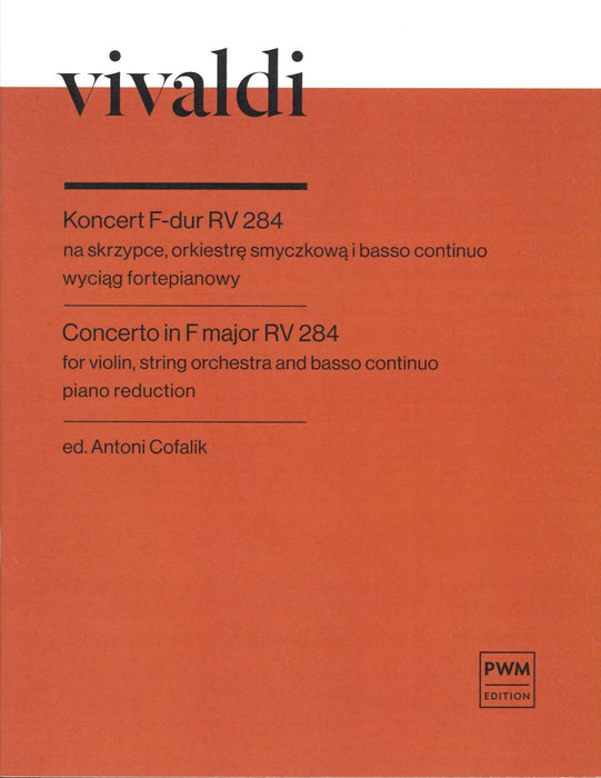 Concerto in F major RV284 from“La stravaganza”Op.4 (PD)