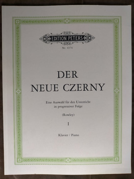 [理由あり品]Der neue Czerny Band 1
