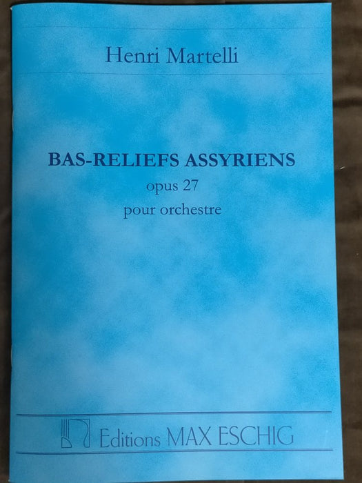 [理由あり品]Bas-Relifes Assyriens op.27