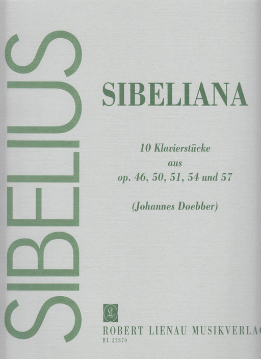 Sibeliana. 10 Stucke