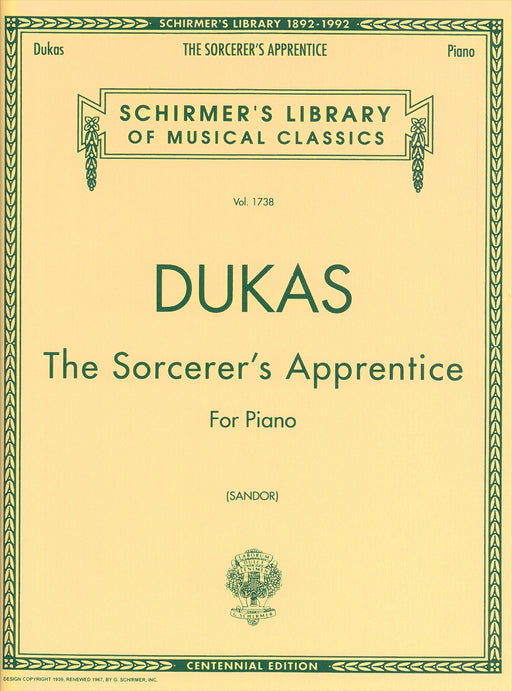 The Sorerer's Apprentice For Piano