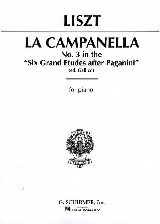 LA CAMPANELLA No.3 in the "Six Grand Etudes after Paganini"