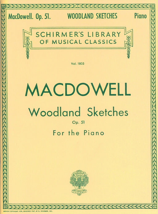 Woodland Sketches Op.51