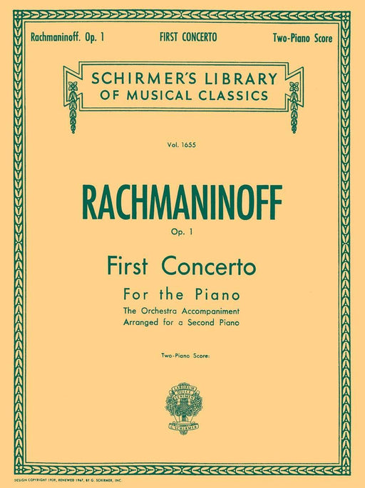 First Concerto Op.1 For the Piano