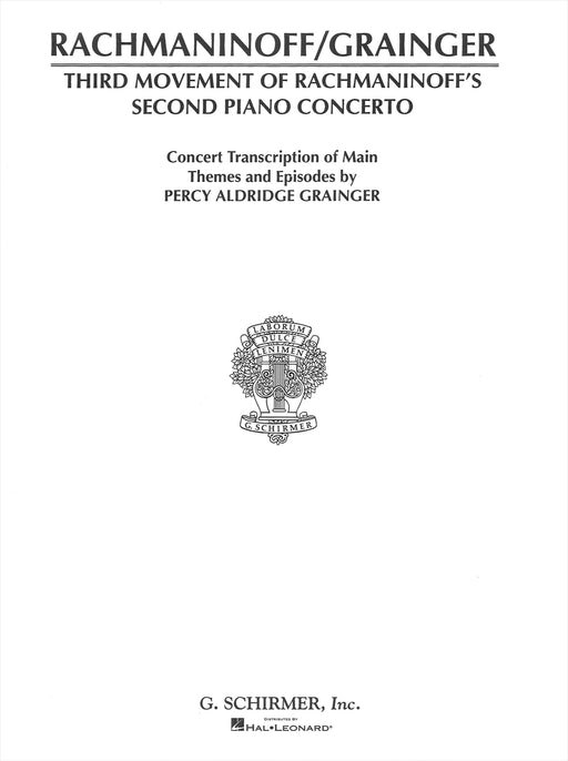 THIRD MOVEMENT OF RACHMANINOFF'S SECOND PIANO CONCERTO