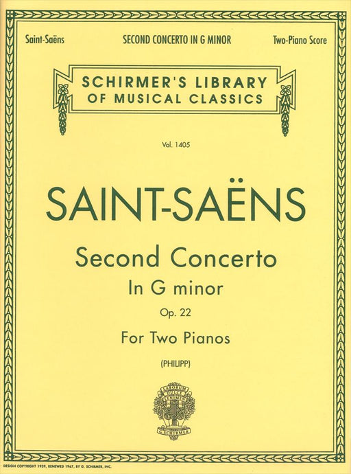 Second Concerto In G minor Op.22